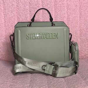 Steve Madden Sage Green Bevelyn Bag